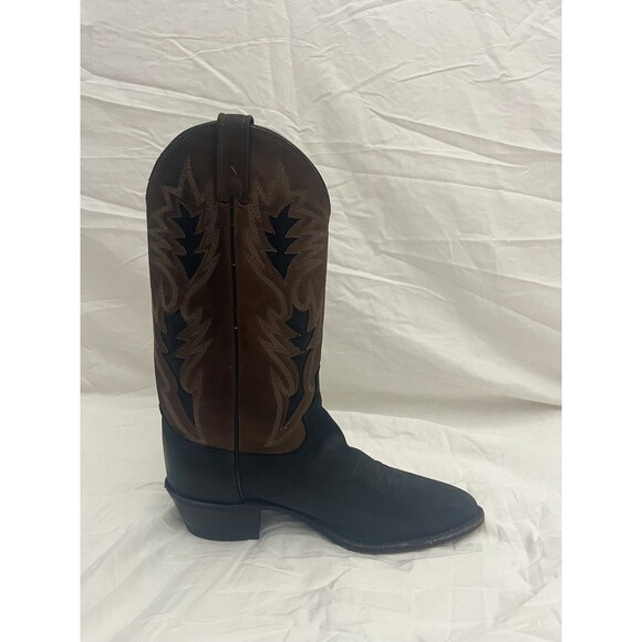 Dan Post Men's Cowboy Boots - Brown and Black - 8 - Picture 7 of 8